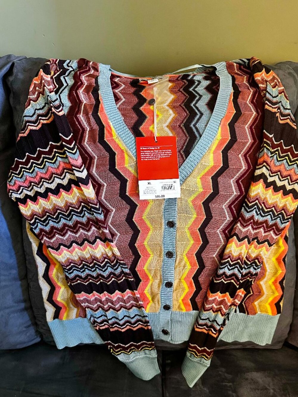 Missoni Limited Edition Target 20th Anniversary Collection Cardigan Sweater